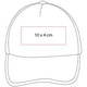 thumbnail image 4 of Paquete 100 piezas Gorra deportiva con ajuste velcro cómodo azul Unitalla, 4 of 4