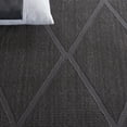 thumbnail image 6 of SAFAVIEH Revive Lorrin Diamond Polyester Area Rug, Charcoal, 4' x 6', 6 of 8