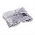 thumbnail image 3 of Legacy Decor Sherpa and Faux Fur Floral Embossed Throw Blanket Grey Color, 3 of 3