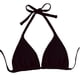 thumbnail image 4 of Prolriy Bikini Top Triángulo Bolso Talla Grande Bikini de Playa Traje de Baño Grande Sin Espalda para Mujer Sujetadores de Baño para Mujer Negro XL, 4 of 7
