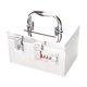 thumbnail image 2 of Caja de ahorro de contraseña con asa y cerradura de combinación para adultos 20CMX17CMX11 CM, 2 of 9
