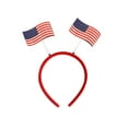 thumbnail image 3 of 250 Anniversary 4Th Of July Red, White Blue Headbands Patriotic Party Hair Accessories Independence Day Headbands Glitter Headbands Women’S Hair Accessories, Independence Day Party Decorative, 3 of 7