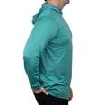 thumbnail image 3 of Realtree Mens Long Sleeve Jersey Recycled Polyester UPF Scent Control Tide Pool Heather Hoodie- S, 3 of 6