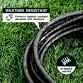 thumbnail image 3 of HONDERSON 20ft Outdoor Extension Cord, 16/3 SJTW Durable Black Extension Cable with 3 Prong Grounded, 3 of 6