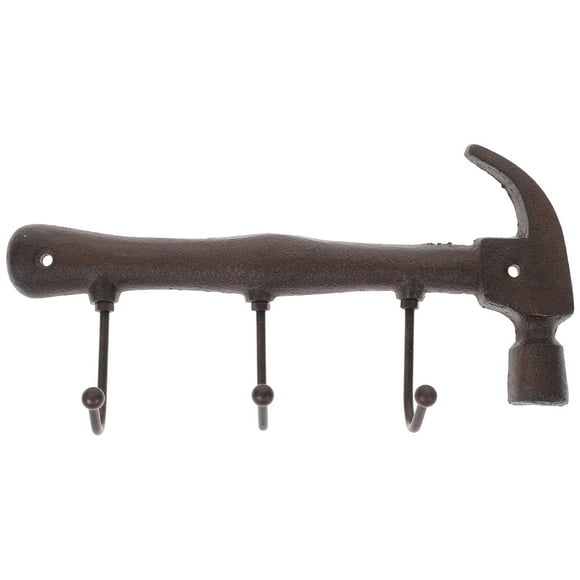 Perchero vintage de pared, resistente, para ropa, sombreros, chaquetas y ropa.