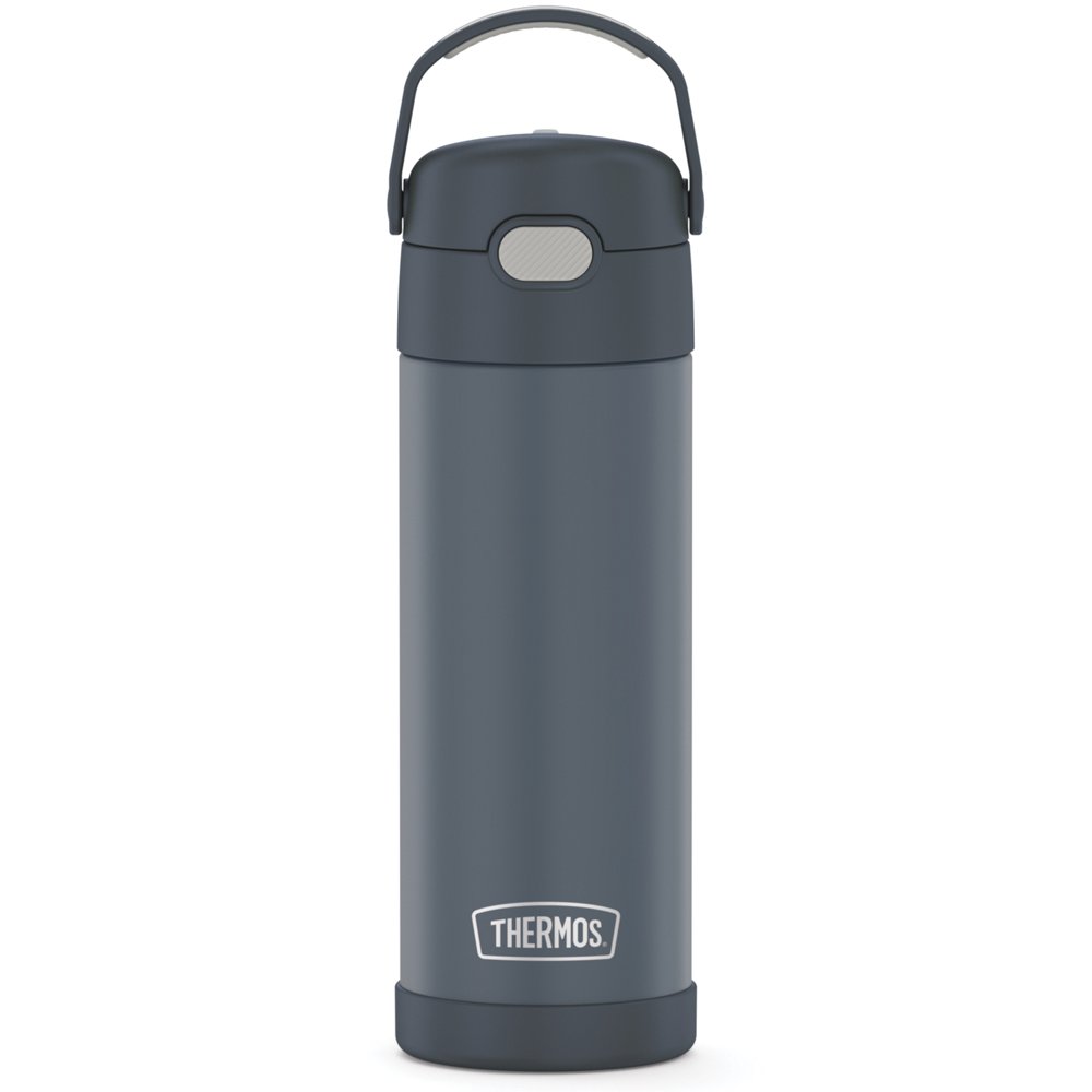 Thermos F41101SL6 16Ounce Funtainer VacuumInsulated Stainless Steel Bottle with Spout (Stone
