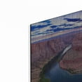 thumbnail image 2 of Luxe Metal Art 'Utah - Horsehoe Bend' by Luxe Portfolio, Metal Wall Art, 24"x16", 2 of 8