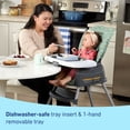 thumbnail image 6 of Graco Made2Grow 5-in-1 Infant Toddler High Chair, Terrazo, 17.55 lbs, 6 of 7