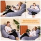thumbnail image 3 of Almohada de embarazo Chilling Home en forma de U para todo el cuerpo, 140 cm, 3 of 6