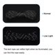 thumbnail image 4 of Carpa Cuerda 19.7 Pies 4mm Reflectante Sujeción Cuerda Nylon Sujeción Cuerdas para Exterior Camping Senderismo, Negro Paquete de 4 Unique Bargains estacas de la tienda, 4 of 5