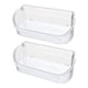 thumbnail image 5 of 2 piezas de estante para puerta de refrigerador, organizador para refrigerador, contenedor de almacenamiento transparente, cajones de nevera para, 5 of 9
