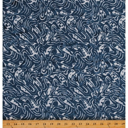 Cotton Batik Coyfish Blue Water Cotton Fabric Print by the Yard (06612-55)