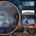 thumbnail image 4 of Tambor handpan LOMUTY de 56 cm, Re menor Kurd, 14 notas, 4 of 6