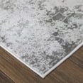 thumbnail image 4 of Feizy Waldor Modern Abstract, Gray/Silver/Taupe, 6' 7" x 9' 6" Area Rug, Easy Care Stain Resistant Fade Resistant, Area Rug for Living Room and Bedroom, 4 of 10