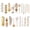 style7, variant on QSJRZP 20 Pcs Pearl Hair Clips Set Fashion Korean Acrylic Resin Hair Barrettes, Bobby Pins Hairpins for Women and Ladies Girls Headwear Styling Tools, Hair Accessories for Decorative Party Wedding