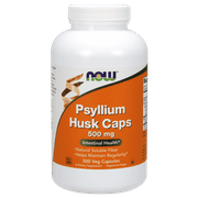 Now Psyllium Husk Caps 500 Veg Capsules