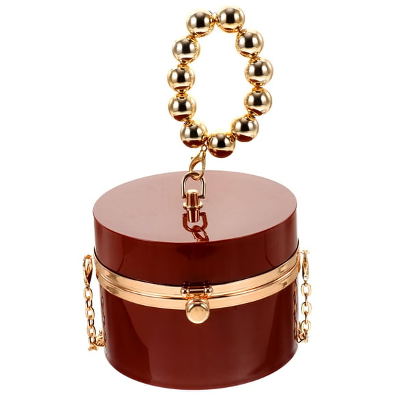 WHAMVOX Acrylic Bag Women Handbag Handbags for Crossbody Girl Purse Bride Miss Red