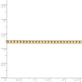 thumbnail image 4 of Real 14kt Yellow Gold 2.5mm Box Chain; 24 inch; Lobster Clasp; for Adults and Teens; for Women and Men, 4 of 4