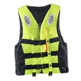 thumbnail image 2 of Almencla 360 degree Reflective Life Jacket Swimwear Swim Vest for Floating Kayaking Rafting L Yellow, 2 of 8