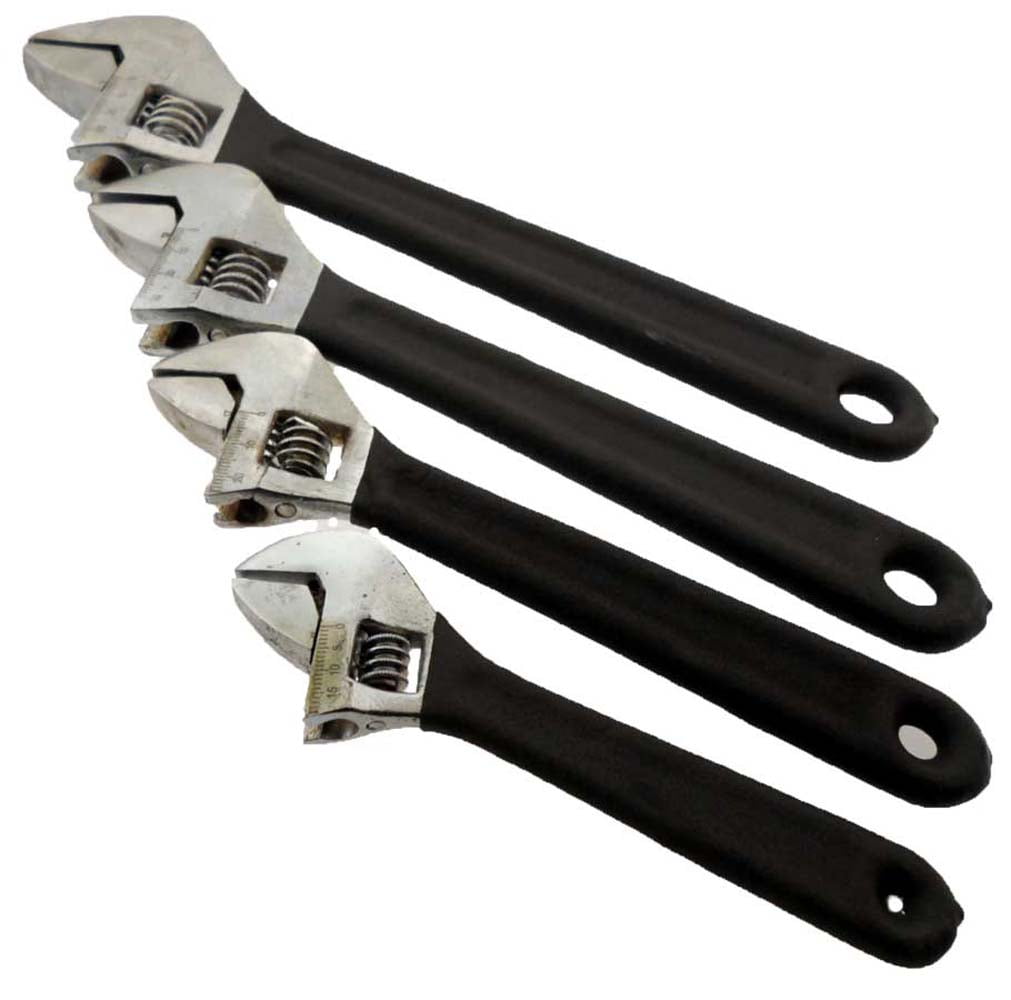 Adjustable Wrench Set 6 8 10 12 ToolUSA TP 93121 Walmart best-adjustable-wrench-for-2022-a-product-review