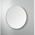 thumbnail image 2 of Bathroom Mirror Shell 30" Dark Gold Modern Style, 2 of 3