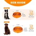 thumbnail image 4 of Comedero para Perro Outward Hound Naranja Mediano, 4 of 7