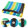 thumbnail image 5 of Yesbay Color Block Stripe Anti-UV Protection Garden Balcony Patio Cover Sunshade Net, 5 of 8
