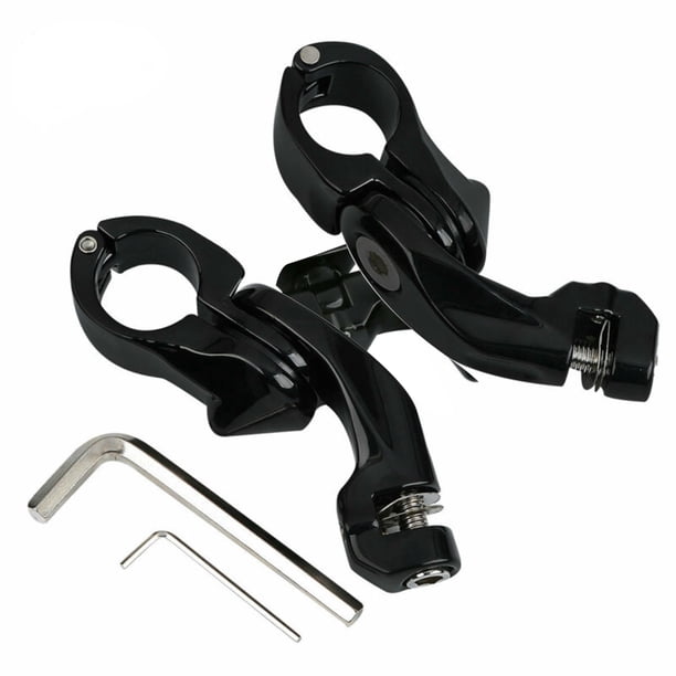 Sidaley 1 par de clavijas de pie para motocicleta, pedales de 32mm, pieza de reposapiés Vehículos, repuestos y accesorios Mis Negro Sidaley VI002324-01