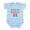Sky Blue, variant on CafePress - Make Me Look Dominican Infant Bodysuit - Baby Light Bodysuit, Size Newborn - 24 Months