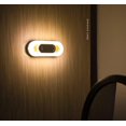 thumbnail image 5 of Luz nocturna con sensor de movimiento por inducción del cuerpo humano, linterna con batería recargable por USB, LED blanco cálido, adecuada para acampar, al aire libre, dormitorio, baño, 5 of 5