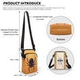 thumbnail image 6 of HELLHERO Spider Web Orange Messenger Bag, Polyester Lightweight for Adult, 6 of 7