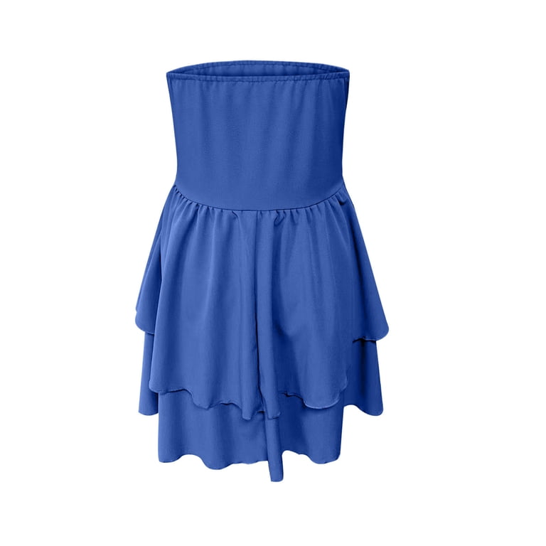 tube top dress flowy bottom Mar Vista Smocked Ruffle Tube Top