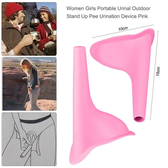 Urinario portátil para mujeres y niñas2 uds.dispositivo para orinar al aire librecolor rosa Ndcxsfigh Nuevos Originales