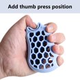 thumbnail image 4 of Renforceur de Poignée Haute Élasticité Design Ergonomique Résistant à l'Usure Renforceur à Cinq Doigts Flexible Entraînement de Force Texture Douce Résistance à la Poignée Renforceur pour Usage Quotidien, 4 of 7