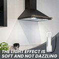 thumbnail image 3 of Range Hood Light Bulbs,120mm LED Cooker Light 1.5W Rectangle Smoke Ventilator Lamp,DC 12V White SM, 3 of 5