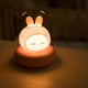 thumbnail image 4 of Mini luz LED de noche flexible recargable por USB con forma de conejo, oso, gato o pato para bebé, 4 of 8