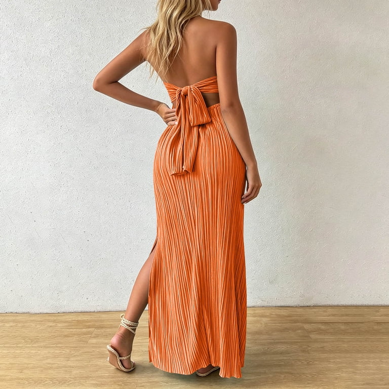 halter top casual wedding dresses Strap Dress for Beach – loveangeldress Hand Wash Do Not parentId:122770 Size:AUST 6.5/US Women's 9.5 LIP SERVICE Red Black