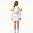 thumbnail image 3 of Girls Costumes Cosplays Clothes Halloween Christmas Performance Cosplays Costumes Clothings Suit Shirts Skirt Accessories Suit 4 piece set for Party Play, 3 of 9