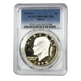 thumbnail image 1 of 1974 Silver Eisenhower Dollar PCGS PR69DCAM Proof, 1 of 2