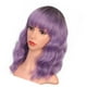 thumbnail image 3 of Peluca Corta Para Mujer Conjunto de Cabeza completa Estilo de Onda Pequeña Peinado de Cabello Rizado Aire Flequillo Simulaciónón Conjuntos de Peluca de Cabello Humano, 3 of 8