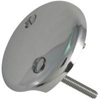 Plumb Pak PP826-11 Face Plate 2 Hole with Screws PC, Polished Chrome Finish