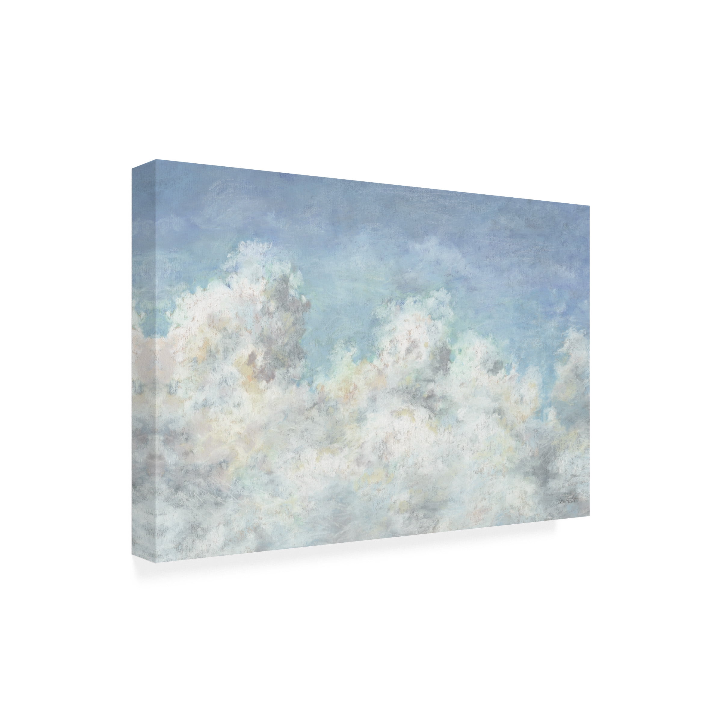Lisa Audit 'Heavenly Blue 01' Canvas Art