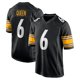 thumbnail image 3 of Camisetas de fútbol bordadas de Pittsburgh personalizadas para hombres, mujeres y jóvenes Watt Pickens Fields Wilson Shirts, 3 of 5