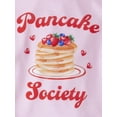 thumbnail image 2 of The Children's Place Girls Short Sleeve Pancake Society Pajamas, Sizes XS-XXL, 2 of 4