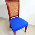 thumbnail image 4 of Cubierta de asiento de silla de comedor Acolchado Spandex Elástico para Decoraciones Interiores Comedores - Azul Azul Magideal Cubierta de asiento de silla de comedor, 4 of 7