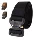 thumbnail image 4 of Cinturón táctico con hebilla de cobra, hebilla de nailon para hombre, para deportes al aire libre, lona, cinturón de entrenamiento militar, moda, longitud ajustable, uso versátil, 4 of 6
