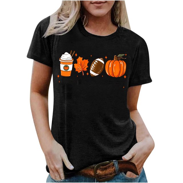 Hauts à Manches Courtes pour Femmes Blouses à Manches Courtes pour Femmes T-Shirt Imprimé Mode Blouse à Manches Courtes Col Rond Hauts Décontractés Hauts à Manches Courtes pour Femmes Blouses à Manches Courtes pour Femmes