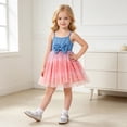 thumbnail image 2 of MEZZALL Toddler Girls Sleeveless Bowknot Spaghetti Straps Dress Dance Party Dresses O-Neck Fashionable Sundress, 2 of 7