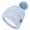 Blue, variant on FZ FANTASTIC ZONE Winter Knit Beanie Hats for Women with Fleece Lined, Warm Soft Slouchy Womens Beanies Skull Cap for Ladies in Cold Weather