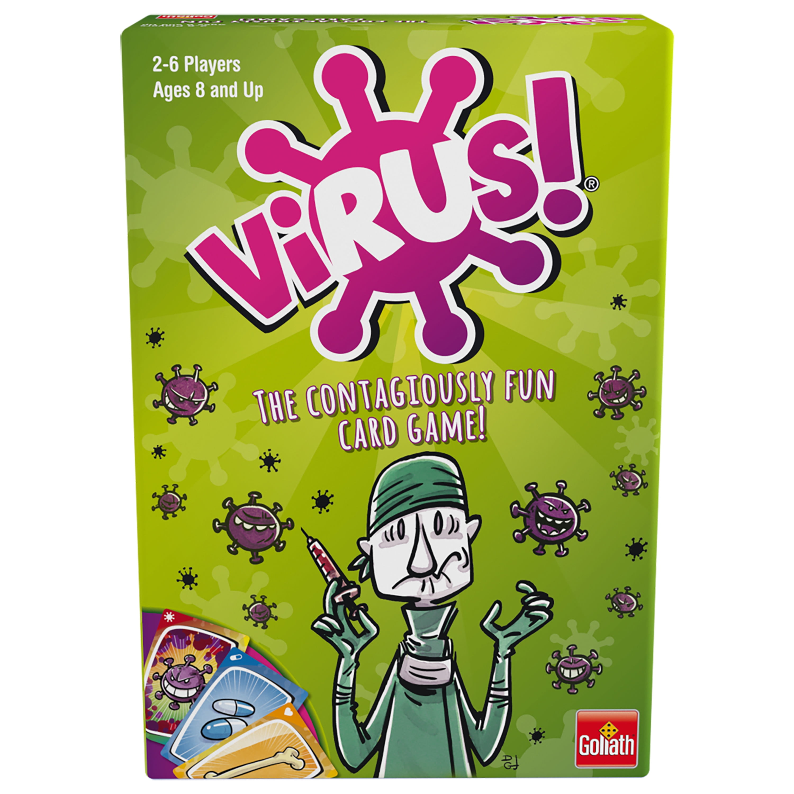 Goliath Virus Card Game - Bilingual